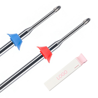 Elesecret Fabricante Brocas para Taladro de Uñas de Carburo de Tungsteno Limpiador de Cutículas Diámetro de Vástago 3/32 para Manicura y Eliminación de Gel de Uñas