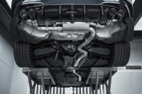 Kit de Escape de Aleación de Titanio con Tubo Intermedio y Bajante, Silenciador Valvetronic para Aumentar la Potencia, para Autos de Lujo BMW 330i M340i 430i M440i 530i 540i
