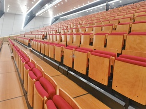 Frog Sports - Gradas Retráctiles Plegables Automáticas Eléctricas de Acero Inoxidable Personalizadas para Arenas y Teatros <span class=keywords><strong>con</strong></span> Sillas Abatibles - Product Image 6