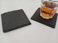 Sous-verres en ardoise vierges personnalisables en gros, sous-verres en ardoise en gros