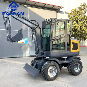 Fabricante de China Elevación hidráulica Excavadora de 3 toneladas Tracción de 4 ruedas Motor diesel Excavadora Construcción de muelle Excavadora todo terreno - Product Image 4