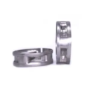 Custom Size Free Sample 304 304L 410 316 316L Metal Round Shape Super Mini Ring For Chemical Industry