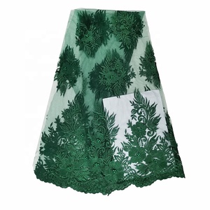 Ren Vải Nhà Máy Giá 2020 <span class=keywords><strong>New</strong></span> Thiết Kế Trực Tuyến Hai Biên Giới Đơn Giản Châu Phi Ăn Mặc Vải Ren Thêu - Product Image 5