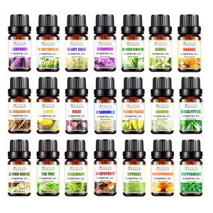 น้ำมันหอมระเหยกลิ่นลาเวนเดอร์บริสุทธิ์ออร์แกนิก (ใหม่) กานพลูลาเวนเดอร์เปปเปอร์มินท์โรสแมรี่กลิ่นกุหลาบน้ำมันหอมระเหย - Product Image 6