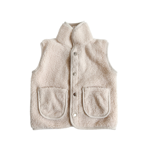 Gilet Invernale per Bambini, Giacca Casual, Cappotto in Tessuto Effetto Pelle di Agnello per Ragazze, Cappotto Trapuntato Caldo, Giacca Alla Moda per Bambine - Product Image 4