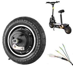 전기 스쿠터 모터 브러시리스 24V 36V 48V 350 W ebike e 스쿠터 휠 200X50 350 와트 8 인치 허브 모터