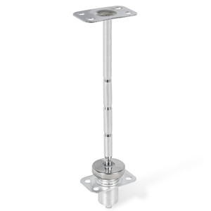 Multi-position lifting mechanism. Steel. <b>Chrome</b>-zinc plated. <b>Screw</b> fixing. Swivel plate. Lifting function - Q&Q - Product Image 1