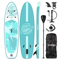 Planche de paddle gonflable en fibre de carbone, kayak, unisexe, PVC, avec pompe, sac, logo personnalisable, eau, directement de l'usine