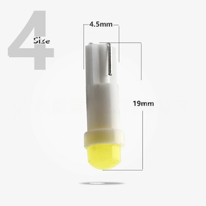 Sistemas de Iluminación Automotriz, Bombilla LED T5 para Automóvil, Luces para Instrumentos, Accesorios para Automóvil, Decoración Interior - Product Image 4