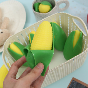 Creative Simulated Corn Husk Toy Tpr Material Stress Relief <b>Squeeze</b> <b>Ball</b> For Children Fidget Toys - Product Image 1