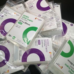 Paquete de 50 Fundas Protectoras Transparentes para Tarjetas de Ídolos de Kpop, de 3 Pulgadas, Resistentes a Arañazos - Product Image 2