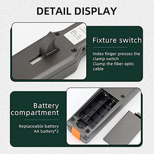Identificador de <span class=keywords><strong>Fibra</strong></span> Óptica OEM ODM VFL con Luz LED, Detector y Probador de Cable de <span class=keywords><strong>Fibra</strong></span> Óptica en Vivo OFI 900-1650nm SM y MM - Product Image 6