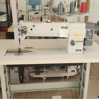 Machine à coudre industrielle à double aiguille pour la fabrication de tapis de voiture
