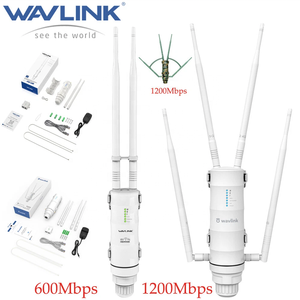 อุปกรณ์กระจายสัญญาณไวไฟ <span class=keywords><strong>Wavlink</strong></span> รุ่น Outdoor Access Point 2/4 เสาอากาศ กำลังส่งสูง กันน้ำ รุ่น Repeater Booster WiFi AP <span class=keywords><strong>AC600</strong></span> <span class=keywords><strong>Wavlink</strong></span> AC1200 - Product Image 1