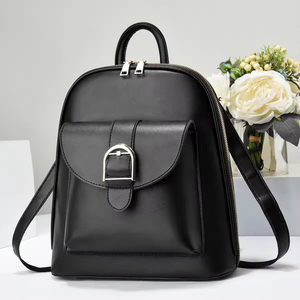 Elegant Women's Microfiber <b>Backpack</b> With Hasp Closure Soft Handle Shoulder Strap <b>Medium</b> Capacity All Seasons Daily Use - Product Image 1