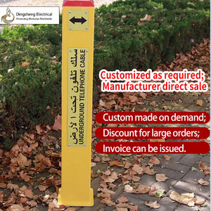 Korozyon ve UV direnci ile suudi arabistan yeraltı yardımcı İşaretleme için son derece dayanıklı FRP Marker mesajları - Product Image 4