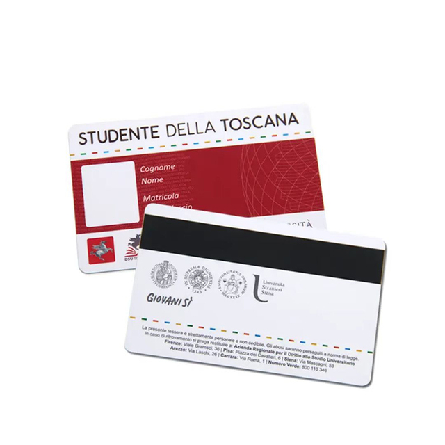 13.56MHz 1K Chip Em4305 Mini Tag Embossed PVC Plastic ID NFC RFID Membership Card for Access Control Business Credit Payment
