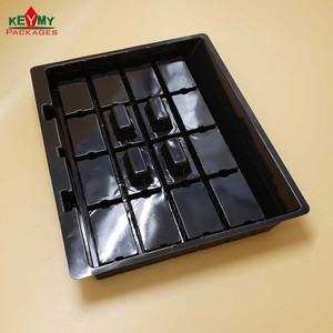 Tùy Chỉnh Màu Đen Hoặc Trắng PVC/PS Hiển Thị Khay/Hộp Cho Mỹ Phẩm Sản Phẩm Khuyến Mãi Ở Thâm Quyến - Product Image 5