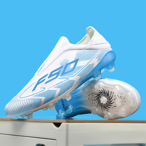 Nouvelles chaussures <span class=keywords><strong>de</strong></span> football classiques F50 FG pour jeunes, chaussures <span class=keywords><strong>de</strong></span> sport <span class=keywords><strong>de</strong></span> football avec crampons longs, adaptées au printemps et à l'été, personnalisables OEM/ODM - Product Image 4
