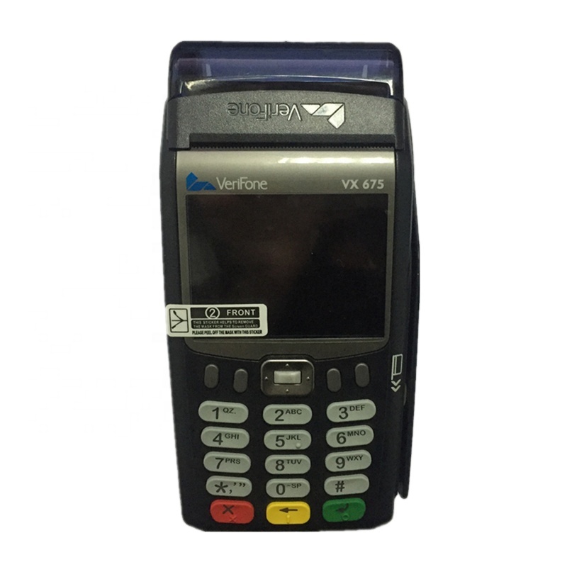 NOVO pos portátil sistema pos Verifone VX675 terminal POS móvel Verifone VX675.