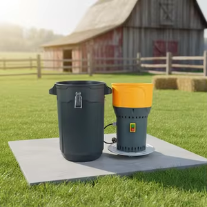 Nuovo Miscelatore e Trituratore Automatico per Mangime Avicolo <span class=keywords><strong>Bolu</strong></span> 50L, Garanzia di 1 Anno, Attrezzatura in Metallo e Bambù per Allevamento - Product Image 4