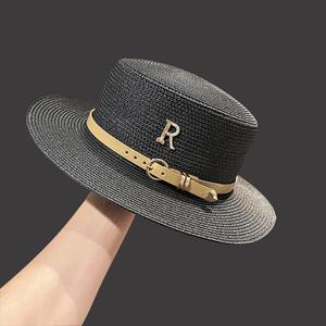 Vente en gros de <span class=keywords><strong>chapeau</strong></span> Trilby d'été Sun Beach <span class=keywords><strong>Chapeau</strong></span> Fedora en paille cubaine décontracté pour enfants et adultes - Product Image 6