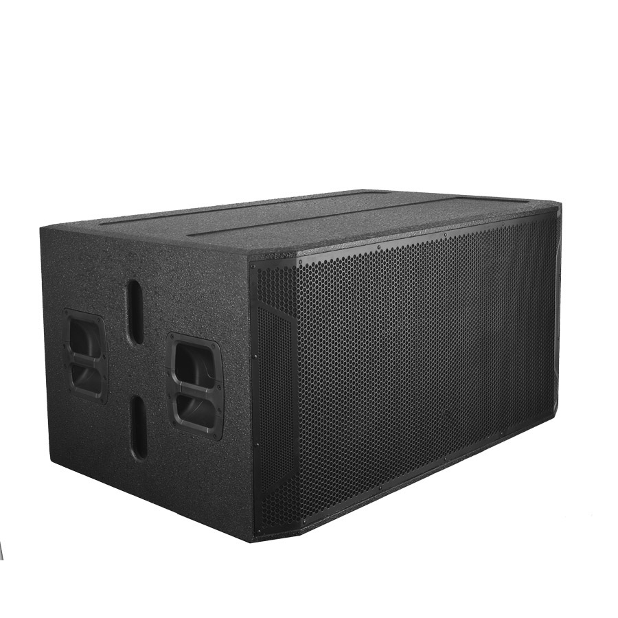 Altavoz de graves doble para dj, subwoofer de potencia de 18 pulgadas, caja de diseño HF-JBL828S