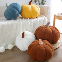 Coussin en peluche citrouille coloré, décoration d'Halloween, poupée en peluche, coussin doux, cadeau promotionnel de fêtes, peluches en gros