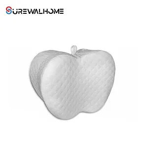 SUREWALHOME Apple şekilli yan uyuyan için diz yastığı ortopedik bacak yastıklar dizler siyatik bacak gebelik ağrı yastık rahatlatmak