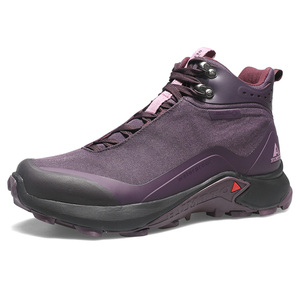 HUMTTO 210500 Scarponi da Trekking Classici in Pelle, Stivali da Caccia con Suola in Gomma, <span class=keywords><strong>Scarpe</strong></span> da <span class=keywords><strong>Escursionismo</strong></span> di Alta Qualità Resistenti all'Acqua - Product Image 4