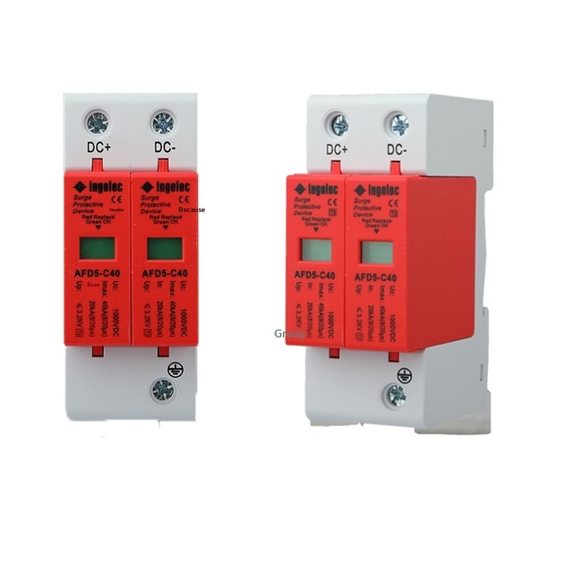 Ingelec Surge Protector Primary Lightning Arrester Module Household Power Switch High Power Model AFD5-C40 40kA