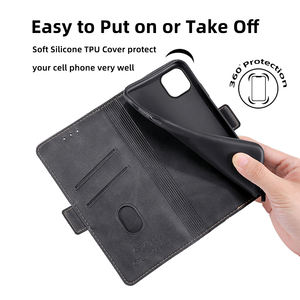 Funda abatible de TPU para móvil, Funda de cuero para <span class=keywords><strong>Honor</strong></span> 80 70 Pro X8A, con tarjetero, para <span class=keywords><strong>Honor</strong></span> Magic 5 4 Pro - Product Image 2