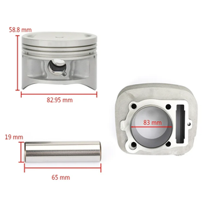 Kit de piston pour Yamaha YFM <span class=keywords><strong>350</strong></span> Big Bear/<span class=keywords><strong>Raptor</strong></span>/Bruin/Grizzly - Std 83mm - Product Image 2