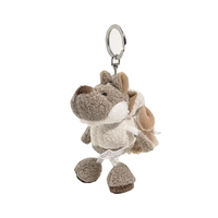 Sac à dos en peluche mignon en forme de loup, pendentif, poupée, porte-clés en forme de loup, cadeau pour couple et enfants