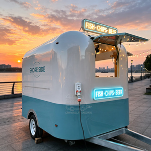 Camions de restauration entièrement équipés, remorques à glaces, chariots de petit-déjeuner, bars à café mobiles, chariots de vente ambulante - Product Image 5