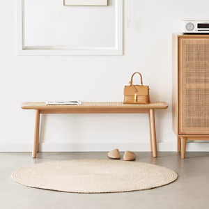 <span class=keywords><strong>Banc</strong></span> long convertible réglable en <span class=keywords><strong>bois</strong></span> massif, style moderne et simple, pour salle à manger, chambre ou entrée, en chêne - Product Image 5