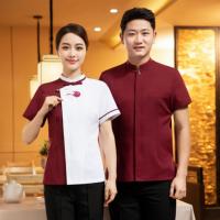 Nouvelles tenues de serveuse pour restaurant de style chinois-américain
