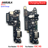 Câble flexible de téléphone portable, port de charge, carte de dock pour Xiaomi Redmi Note 14 Pro 4G 5G, port de charge USB pour Redmi 15 15C 5G