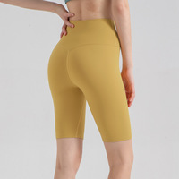 Shorts de sport pour femmes, taille mi-haute, extensibles dans quatre directions, séchage rapide, pour la course, le cyclisme, la gym, le fitness et le yoga