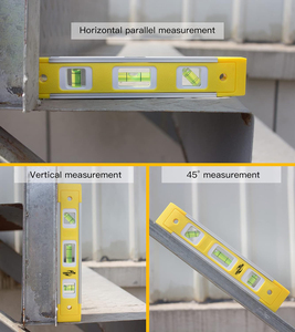 Tùy chỉnh công cụ đo lường từ ba bong bóng cụ <span class=keywords><strong>mini</strong></span> hợp kim nhôm Ngư Lôi Mức độ tinh thần - Product Image 2