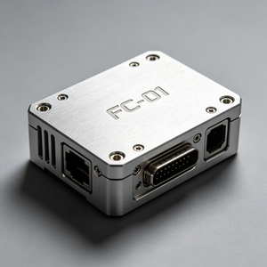 Componente de Brida de Acero Inoxidable Mecanizado por CNC Marca TECH-KING con Orificios Roscados, Pieza de Torneado y Perforación, Electroerosión por Hilo, OEM Guangdong - Product Image 1
