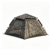 Tente pop-up extérieure personnalisable pour 3-4 personnes, abri de chasse imperméable, protection solaire, pliable, portable, pour plage, pique-nique, camping