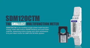 <span class=keywords><strong>Eastron</strong></span> Monofásico SDM120CT () con Medidor Inteligente <span class=keywords><strong>CT</strong></span> para Inversor de Crecimiento Compatible con Medidor Inversor de Almacenamiento Solar - Product Image 4