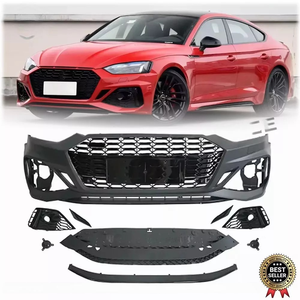 Factory Car <span class=keywords><strong>A5</strong></span> S5 Kit de parachoques delantero para Audi 2021 2022 2023 2024 <span class=keywords><strong>A5</strong></span> B9.5 S5 Facelift RS5 Style Kit de cuerpo de parachoques delantero con rejilla - Product Image 1