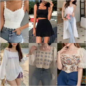 เสื้อผ้าขายส่งปี 2026 รุ่นใหม่ Cx สำหรับซัพพลายเออร์ เสื้อผ้าคละแบบ ชุดเดรส รวมหลายขนาด บรรจุเป็นเบล CN/FUJ - Product Image 6