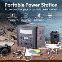 Onduleur à onde sinusoïdale pure 1200W 960Wh avec contrôleur de charge solaire MPPT démarreur et port RV