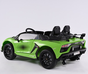 Voiture électrique pour enfants de haute qualité en acier ABS, 2 places, 4 roues, pour parc sportif - Product Image 1