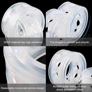 Amortisseur de voiture, ressort, tampon en caoutchouc, type B/D/E/F, uréthane, haute élasticité, résistance, sécurité, 2 pièces - Product Image 5