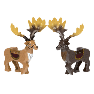 Juguete de Construcción de Bloques del Señor de los Anillos, Modelo Mini Ciervo Milu, Animal de Dibujos Animados, Monturas de Bestias, Regalo para Niños, Juguete Ensamblable, Superventas - Product Image 2