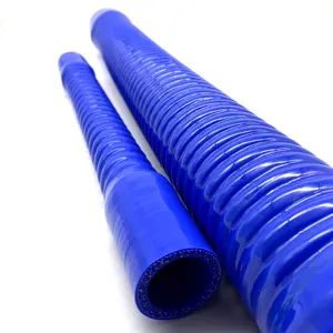 Factory direct sale Flexible 19MM 25MM 50MM 57MM 60MM 70MM Automotive Silicone Corrugated Hose